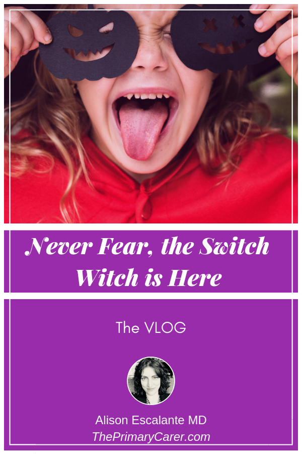 Never Fear, The Switch Witch Is Here. What do you do with all that leftover Halloween Candy? #switchwitch #halloween #parentingtips