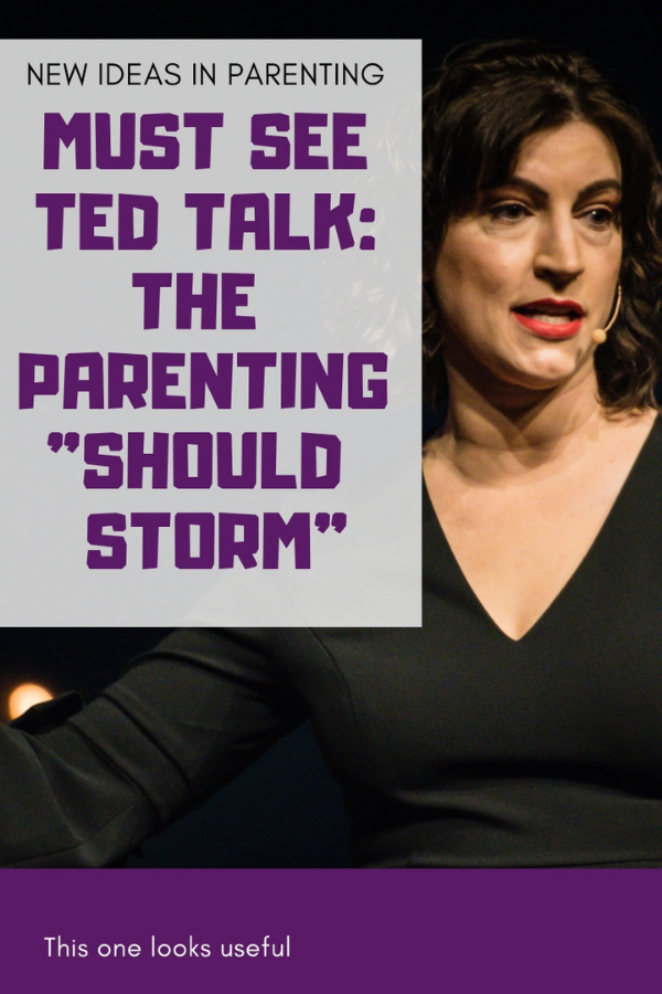 Must See TED Talk: The Parenting "ShouldStorm"