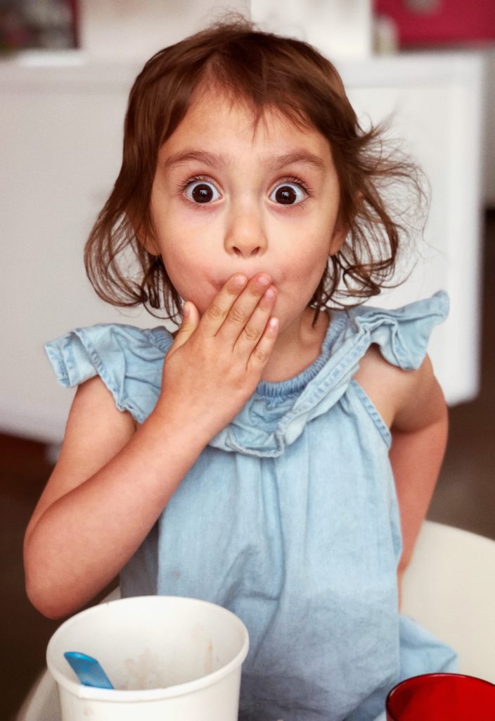 Surprised girl from Alison Escalante MD