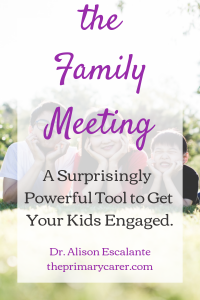 What is a family meeting? How do you have a constructive family meeting? Learn how a pediatrician does it. #effectiveparenting #parentingtips #familymeeting #childdevelopment