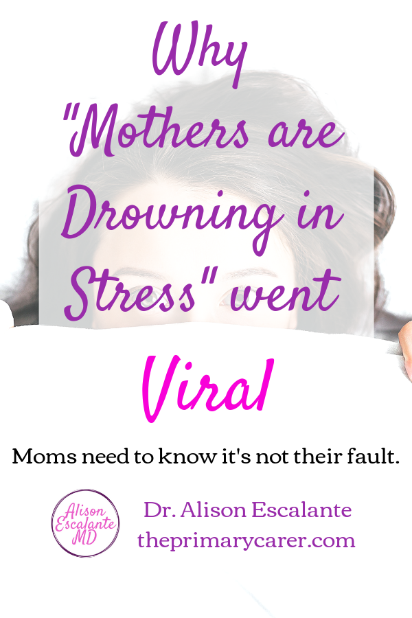 My Article "Mothers Are Drowning In Stress" Is Going Viral, and I think this is why. #parenting #motherhood #stress