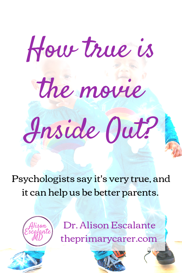 The Reality Behind Inside Out. Have you ever wondered what's going on inside your child's head? It turns out the movie Inside Out is true, or that's what one model of psychology teaches. #parentingtips #parentinghacks #childdevelopment #kids #insideout