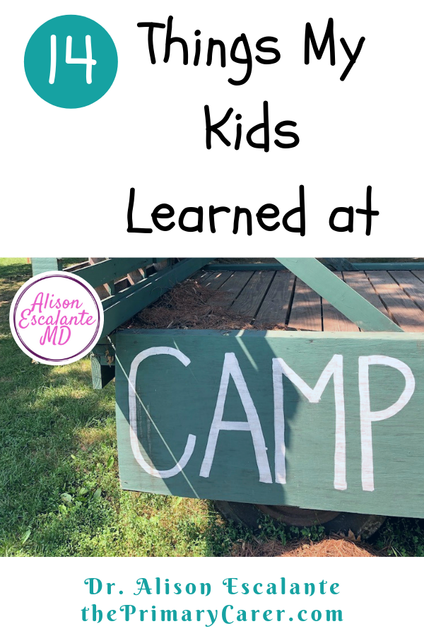 14 Things My Kids Learned at Camp. Summer camp can be a wonderful adventure for kids, and a growing experience for parents. My kids surprised me with the stories they told about summer camp. #summercamp #parentingtips #parentinghacks #activitiesforkids