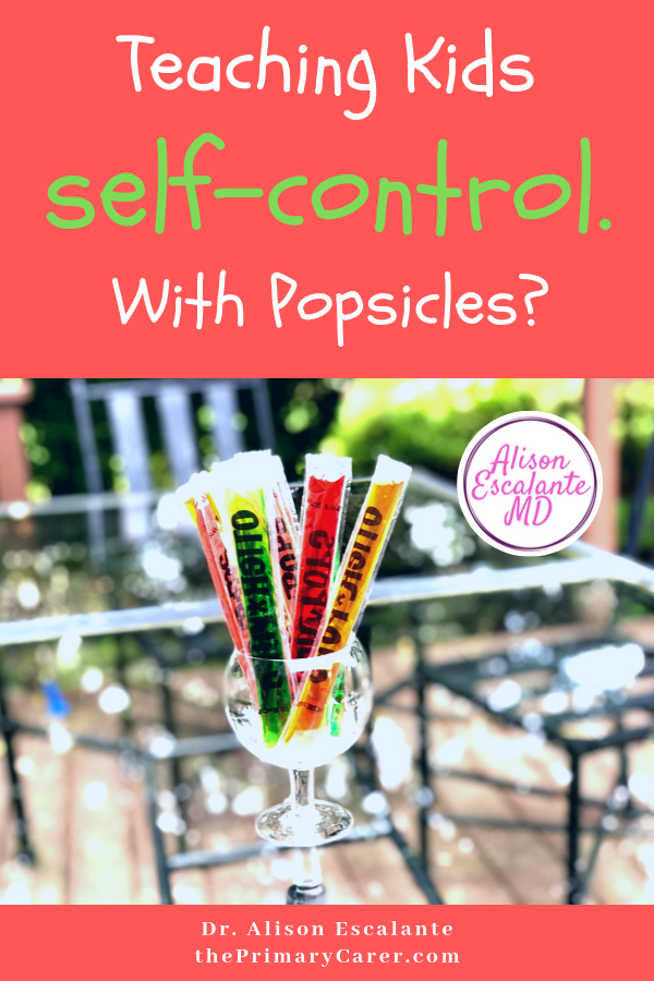 Teaching Kids Self Control with Otter Pops. How can we teach our kids self-control? #parentingtips #parentinghacks #effectiveparenting #parenting
