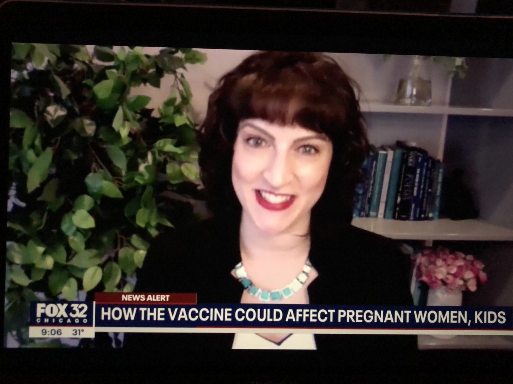 Dr. Alison Escalante talks about the coronavirus vaccine for kids with Fox 32 Chicago